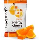Skratch Labs Energy Chews | 달리기, 사이클링, 스포츠 퍼포먼스|젤 대안 | 오렌지 (10 팩) | 글루텐 프리, 비건
