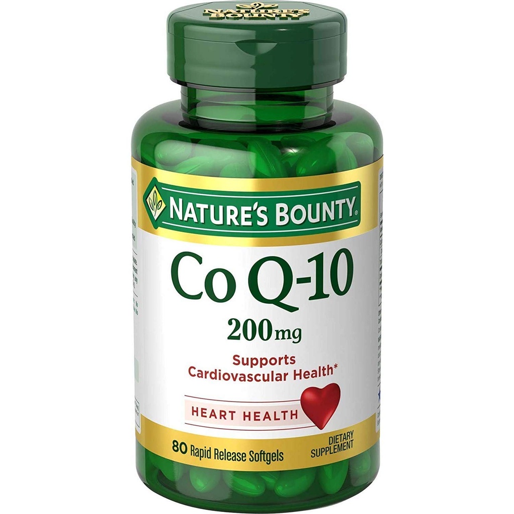 성격 Bounty Co Q-10 여분 힘 200 mg Softgels 80 ea (3의 포장)