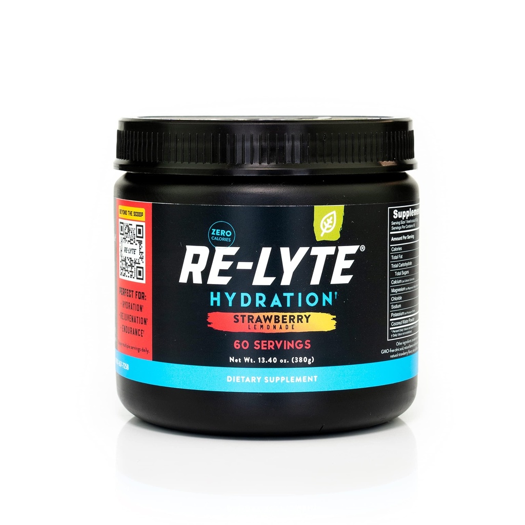 REDMOND Re-Lyte Hydration 전해질 분말 혼합 (딸기 레몬)