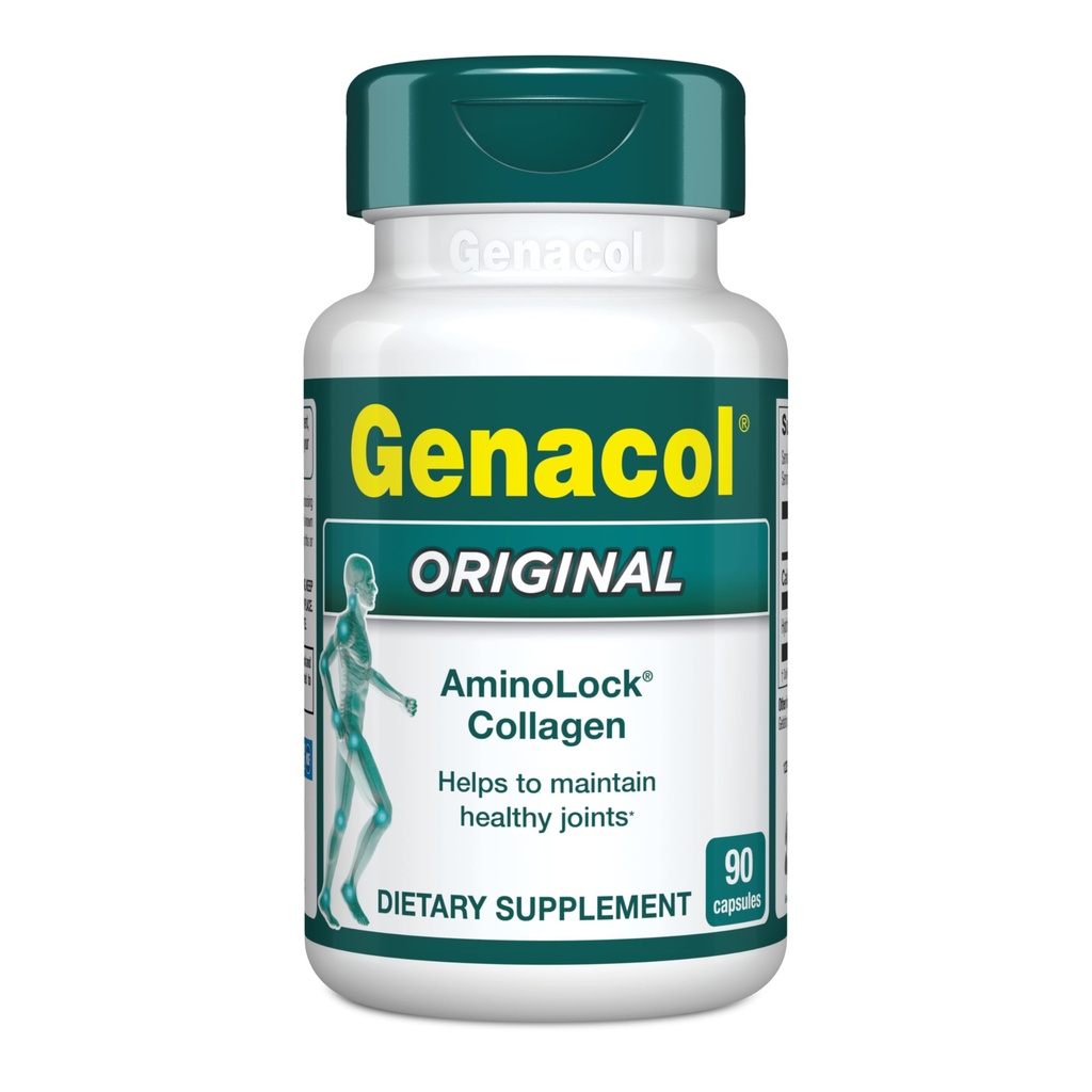 Genacol Original – Ultra-Hydrolyzed Collagen 펩타이드를 가진 교원질 보충교재는 합동 건강을, 합동 & 무릎을 위한, 90의 캡슐 (30 일 공급) 유지합니다