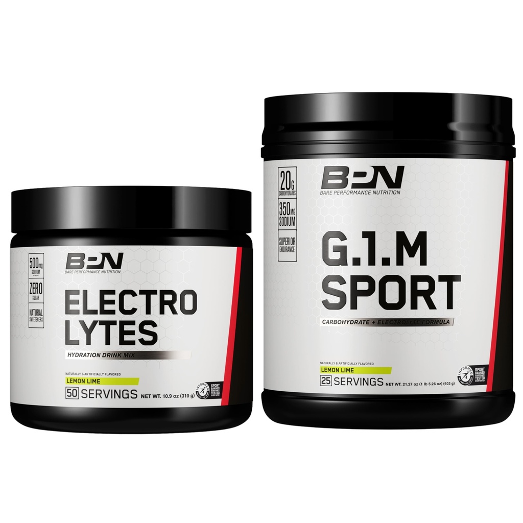 BARE PERFORMANCE NUTRITION BPN 레몬 라임 러의 번들