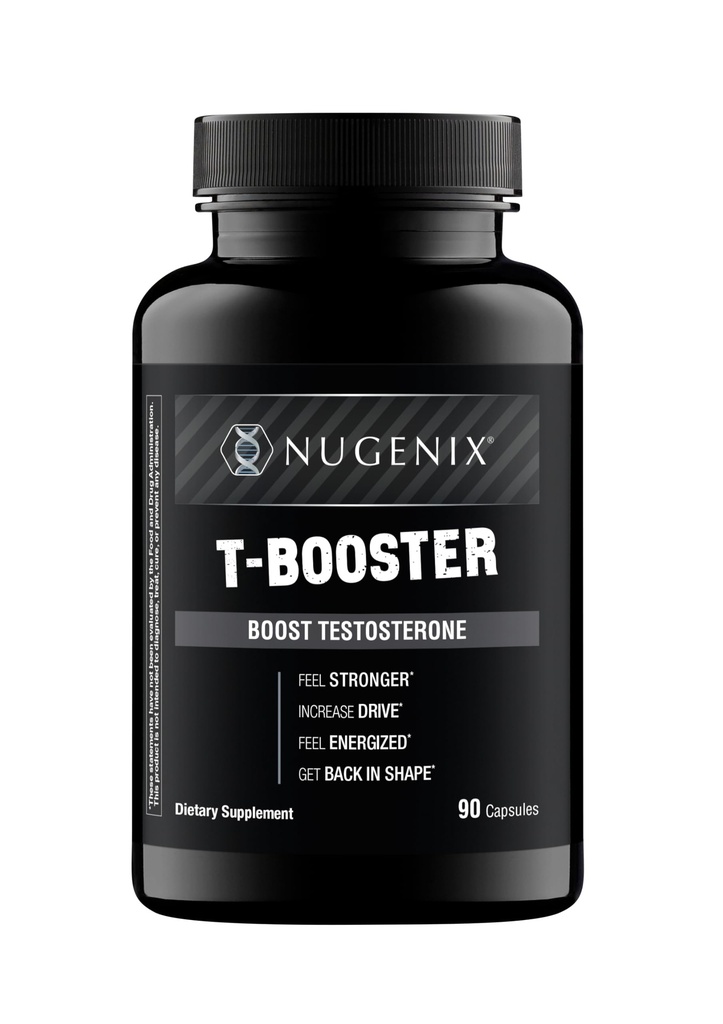 Nugenix T Boost - 남자, 90 카운트 무료 테스토스테론 부스터 보충
