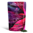 VITALITYbits - 유기 혼합 Spirulina & Chlorella 정제 - 조류 Superfood - 에너지, 자기 관리, 아름다움 - 대체 녹색, 보충제, 단백질, 스낵 - Vegan, Keto, 글루텐 무료 - 1000 태블릿 가방