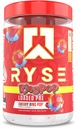RYSE로드 사전 운동 분말 - 링 팝 체리 - 325mg 카페인, 베타 알라닌 및 펌프, 초점 및 에너지를위한 Citrulline을 가진 남성 및 여성을위한 매일 사전 운동 - 30 서빙