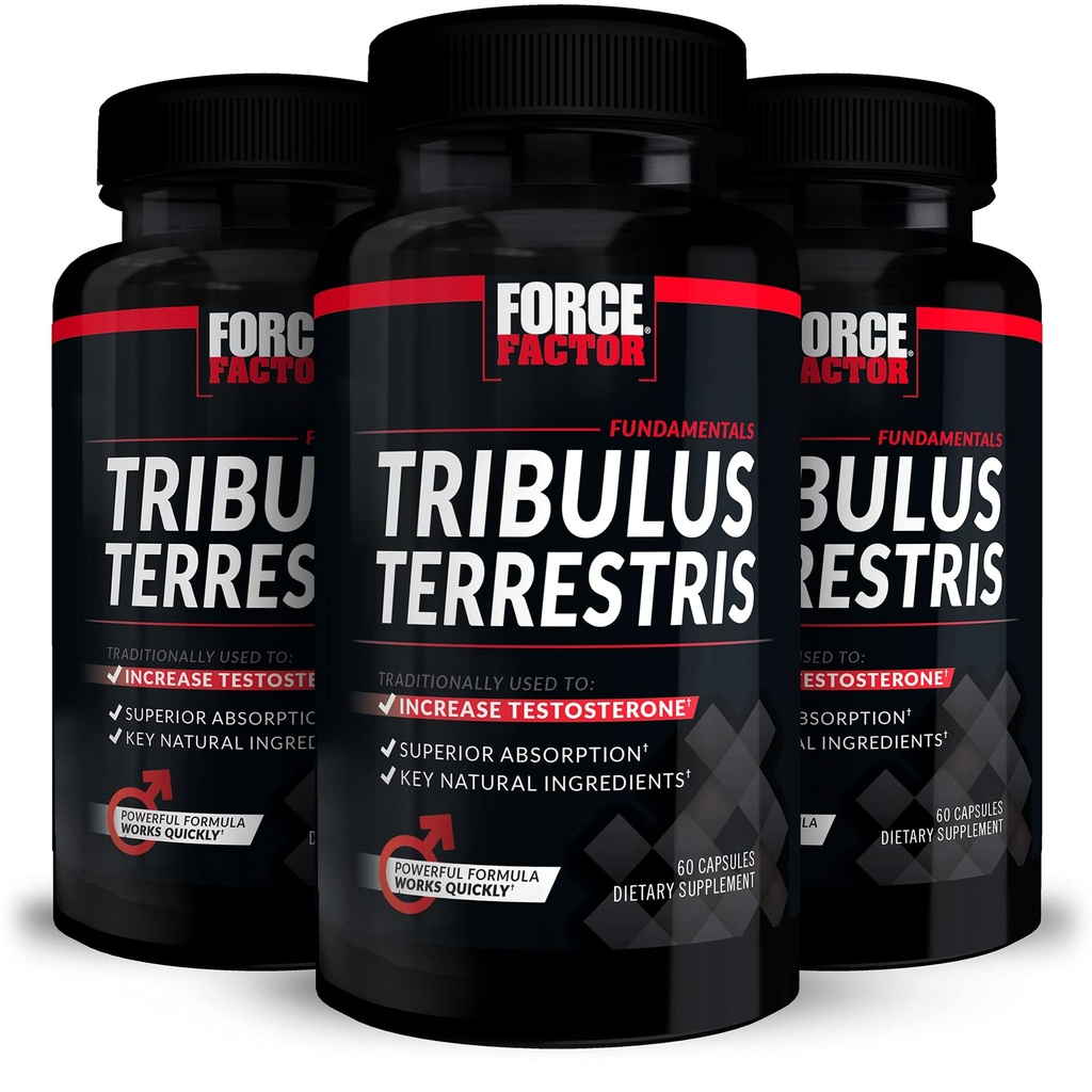 남자, 3-Pack, 남자, 남성, 남성 활력 보충교재, Tribulus 추출물 & 우량한 흡수, 1000mg, 180 캡슐을 위한 자연적인 성분을 위한 포드 굴착기 Tribulus Terrestris
