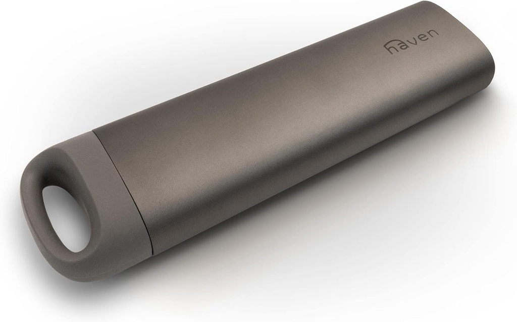 Haven Pill 주최자 (7 일) 가정과 여행을위한 튼튼한 주간 알약 케이스 - 약과 비타민 보충제를위한 알약 상자 (Graphite)