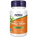 지금 음식 보충교재, 은행나무 Biloba 120 mg의 두 배 힘, 비 GMO 프로젝트 Verified의 50의 볼트 캡슐