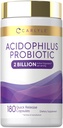 여성용 Carlyle Acidophilus Probiotic & Men's Digestive Health | 2 억 CFU | 180 빠른 릴리스 캡슐 | 비 GMO 및 글루텐 무료
