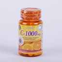 30의 알약 Acorbic C 1000 Mg Vittamin C 보충교재 밝은 명확한 잠그는 아스코르브산