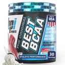 BPI 스포츠 최고의 BCAA 분말 - 근육 회복 지원 - 분기된 사슬 아미노산 | 단백질과 근육의 빌딩 블록 - 포스트 운동 회복 - 히드라 - 레인보우 얼음, 30 서빙