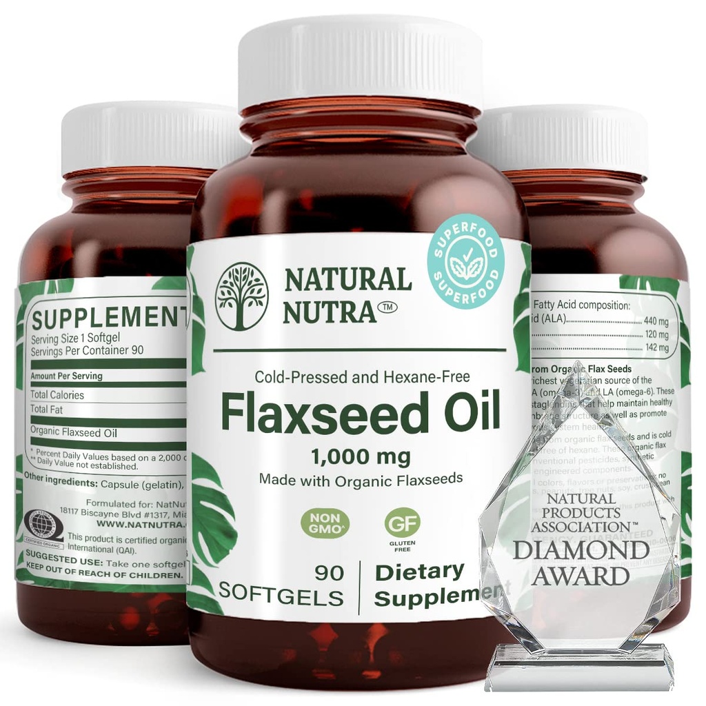 자연적인 Nutra 유기 Flaxseed 기름 Softgels는, 머리 성장을 승진시킵니다, 체중 감소에 있는 도움, 도움 Boost 면역 체계를, 승진시킵니다 건강한 신경계 & 머리 성장, 오메가 3 6 9, 1000 mg, 90 Softgels를 체중을 줄이는 것을 돕습니다