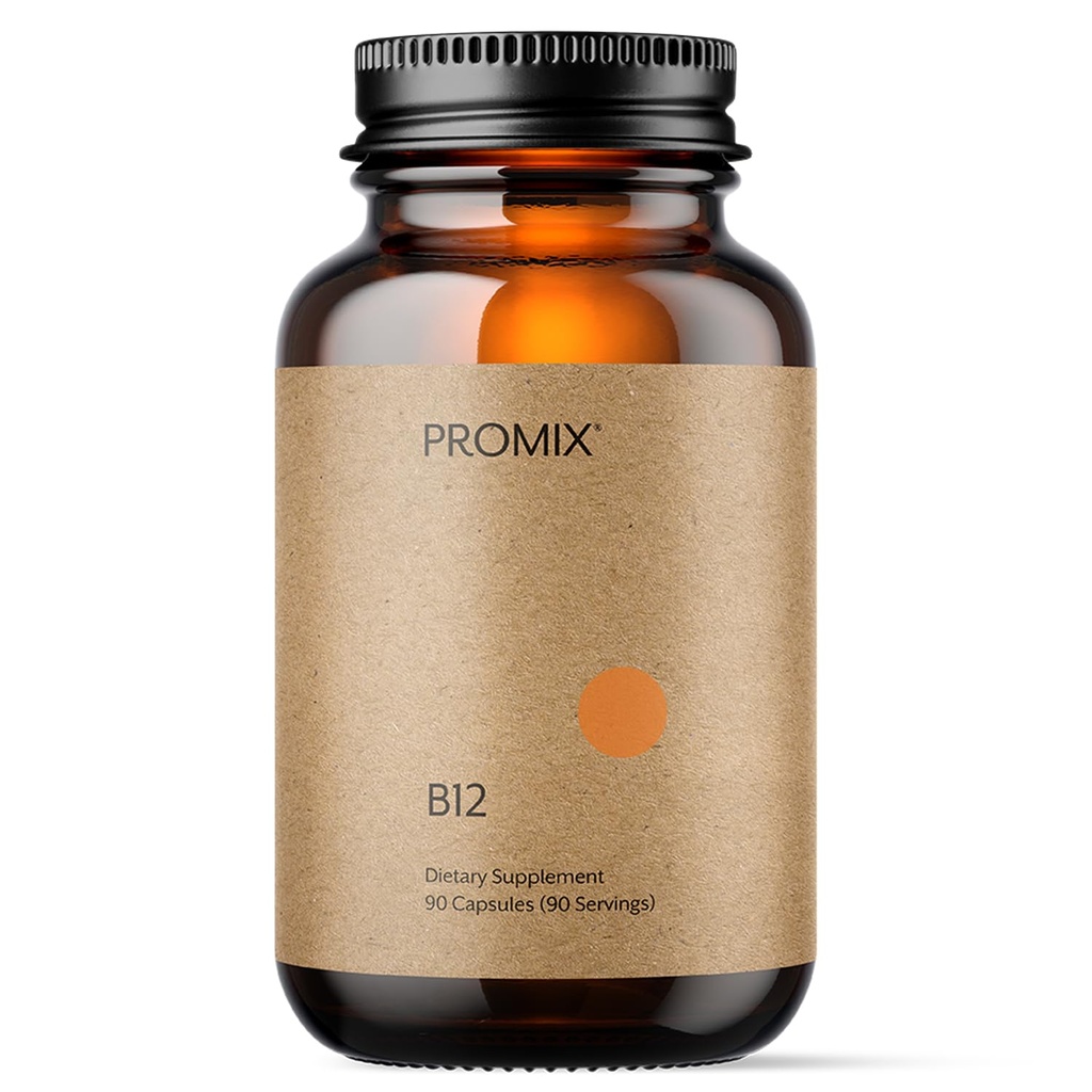 Promix 영양 비타민 B12 보충교재 - Methylcobalamin로 1000mcg - 친절한 Gut - 90 조사