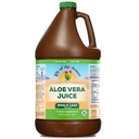 Lily Of The Desert Aloe Vera Juice - 전체적인 잎은 Aloe Vera 음료, Gut 건강, Stomach Relief, Wellness, Glowing Skin, 64 Fl Oz를 위한 자연적인 소화 효소를 가진 비 GMO 알로에 주스를 거칩니다