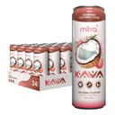 MITRA-9 식물 음료 - 코코넛 Lychee Sparkling Kava 음료 Kava 뿌리 추출물 - Mood 증강 인자 - 식물 기반 - 천연 Calm 및 Clarity (12 Fl. Oz) (24)
