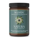 Natura Health Products N-liven Supplement - 유기 Superfood Greens Powder 음료 - Spirulina & Chlorophyll 포함 - Barley Grass, Kale, Spinach, Goji Berry, Raspberry (180 그램)의 프리미어 혼합