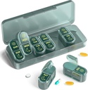 Pill 주최자 2 일, Am & Pm Pill 주최자 7 일, Meicine Pill Organinzer, Pill Box 7 일, 주간 Pill 주최자 여행, 비타민, 물고기 기름, 보조 식품