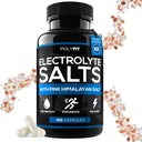 Polyfit Electrolyte Salts - 100 소금 알약 - 런너를 위한 전해질 보충 소금 정제 - 급속한 Hydration, 회복 및 내구시간을 위한 보충교재
