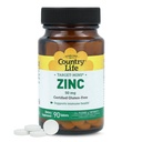 Country Life Target-Mins Zinc 50 mg 90 Tablets - 아연 보충제 - 아연 50mg - 아연 지원