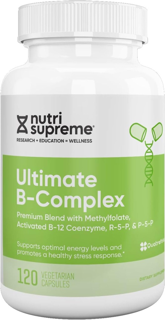 Ultimate B Complex, 120 채식 캡슐 인증 Kosher