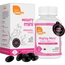 Zahler Mighty Mini Prenatal Vitamin with DHA & Folate - 인증 된 Kosher - 모든 자연 예비 비타민 - 임신 한 여성을위한 Multivitamin - Folic 산 (90 Softgels)을 포함한 19 Prenatal 비타민