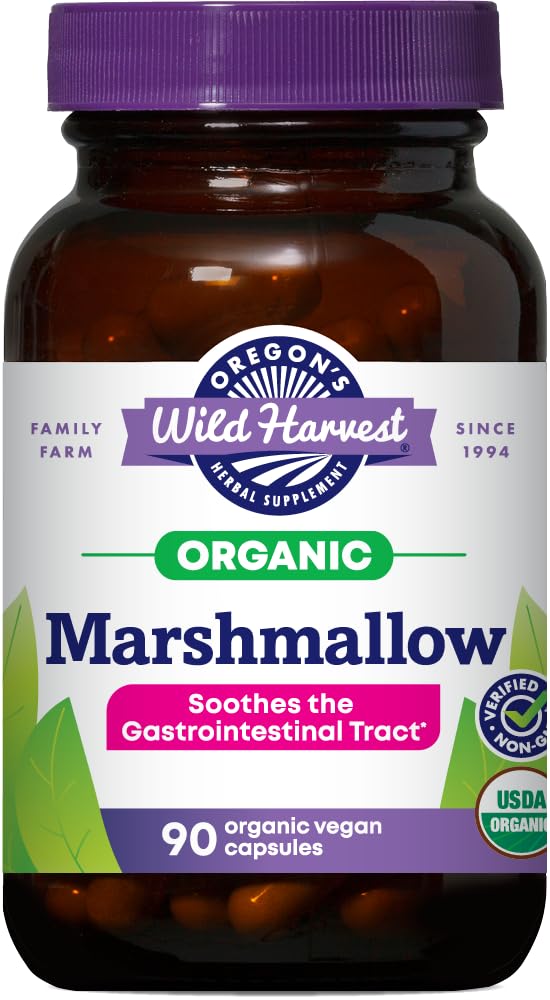 Oregon의 Wild Harvest Marshmallow 유기 초본 보충, 90 조사