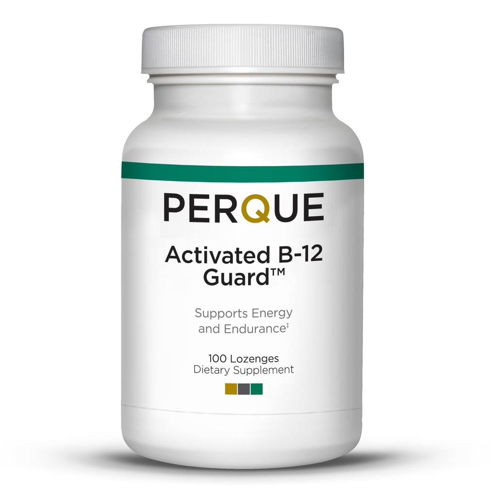 Perque 활성화 B-12 가드 (2000 mcg, 100 lozenges)