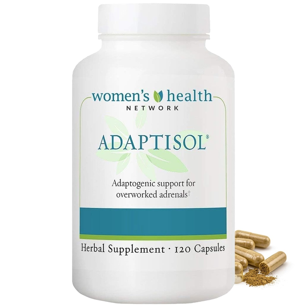 Women's Health Network AdaptisolTM - Cortisol 기능을 정상화하는 데 도움이 되며, 아드레날린 피로 및 스트레스 응답 - 120 캡슐 (30 일 공급)