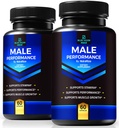 (2 팩) 남자를 위한 파란 Vigor 최대 알약, 남성 적당과 체력을 위한 All-Natural 공식, 매일 영양, 성과 & 에너지, 남자를 위한 공식 보충교재 (120의 캡슐)