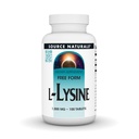 Source Naturals L-Lysine Free Form, 1,000 mg - 아미노산 보충 지원 에너지 형성 및 교원질 * - 100 정제