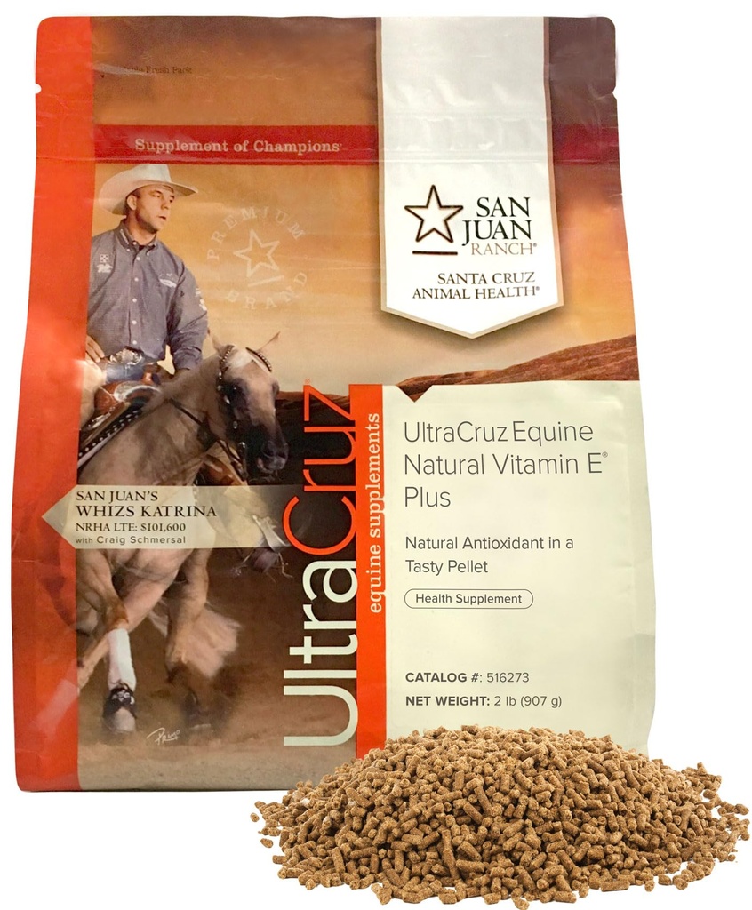 Ultracruz Equine 자연 비타민 E® 플러스, 2 파운드