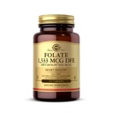 Solgar Folate 1333 MCG DFE Metafolin® 800 mcg 정제, 본래, 8개의 Ounce