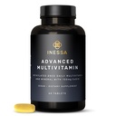 Inessa는 남성과 여성을 위한 Multivitamin를 메틸을 섞었습니다 - CoQ10 100mg, 비타민 D3, K2, A, B Complex 비타민, Folic 산 & 아연 - 60 Vegan 정제를 가진 진보된 자연적인 매일 Mens Multivitamins