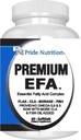 Pride 영양 프리미엄 EFA 오메가 3-6-9 남성과 여성을위한 보충 5 1 - EPA, DHA, GLA, ALA & CLA Essential Fatty Acids with Fish Oil - Softgel 알약