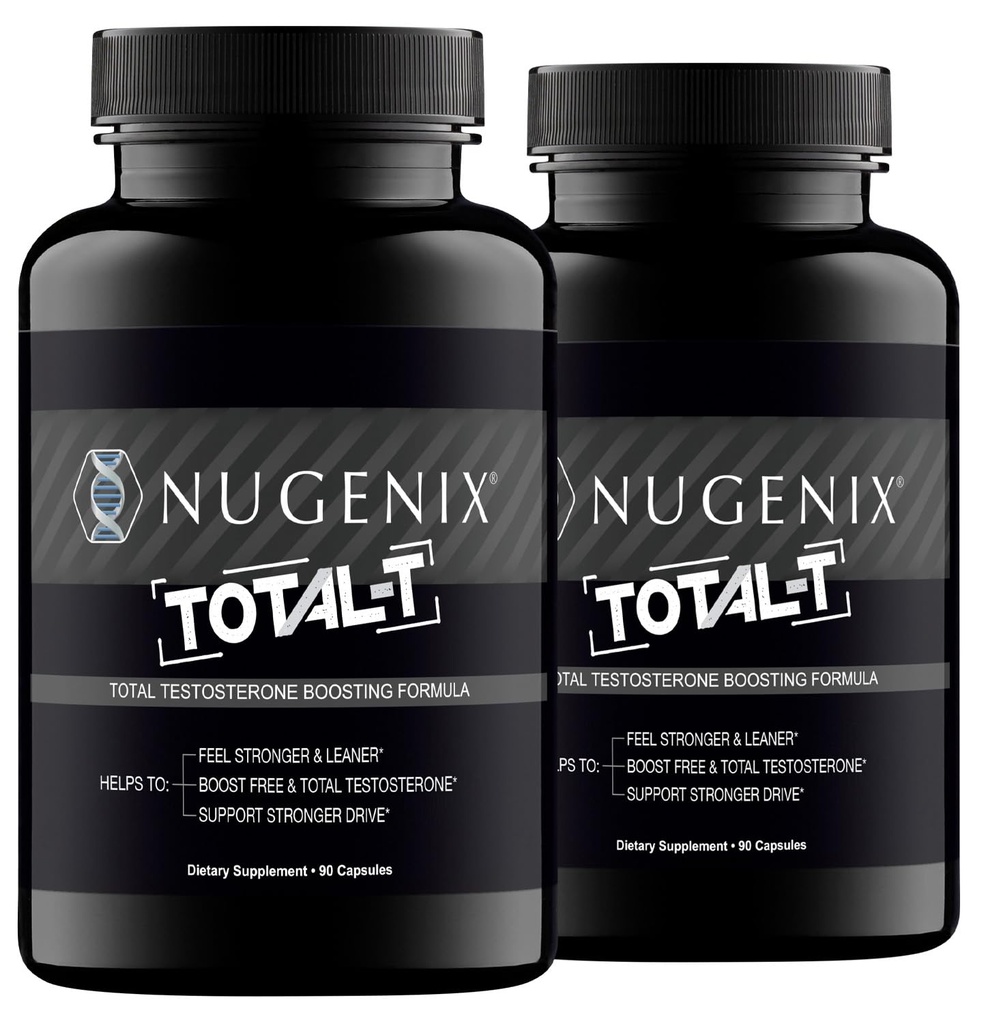Nugenix 총 T, 무료 및 총 테스토스테론 부스터 보충 남자, 180 조사
