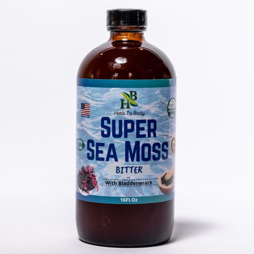 허브 바디 슈퍼 바다 Moss 블라우스 Bladderwrack - 16oz