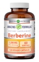 Amazing Formulas Berberine Supplement | 서빙 당 1200 Mg | Veggie Capsules | Non-GMO | 글루텐 프리 | 미국 (1개 팩, 120개)