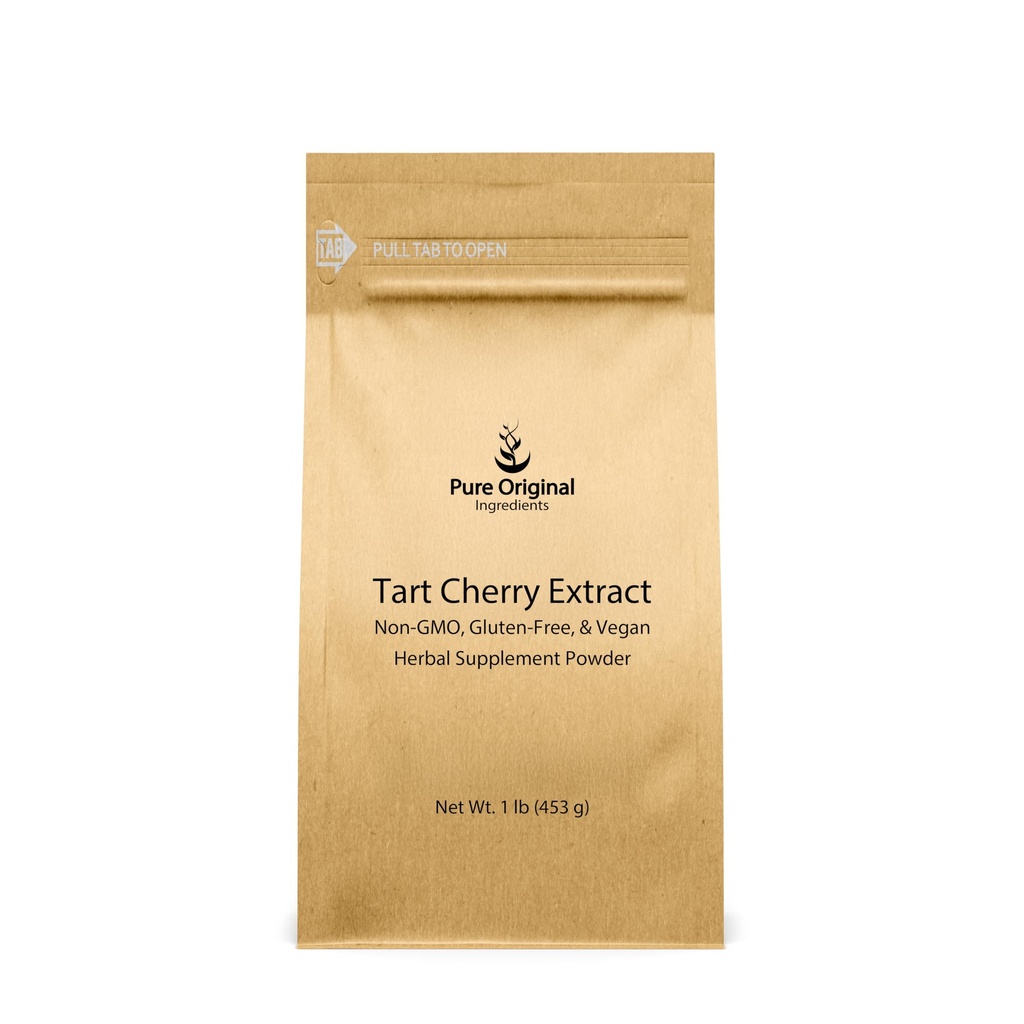 PURE ORIGINAL INGREDIENTS 타트 체리 추출물 (1 lb) 비 GMO, 초본 보충교재