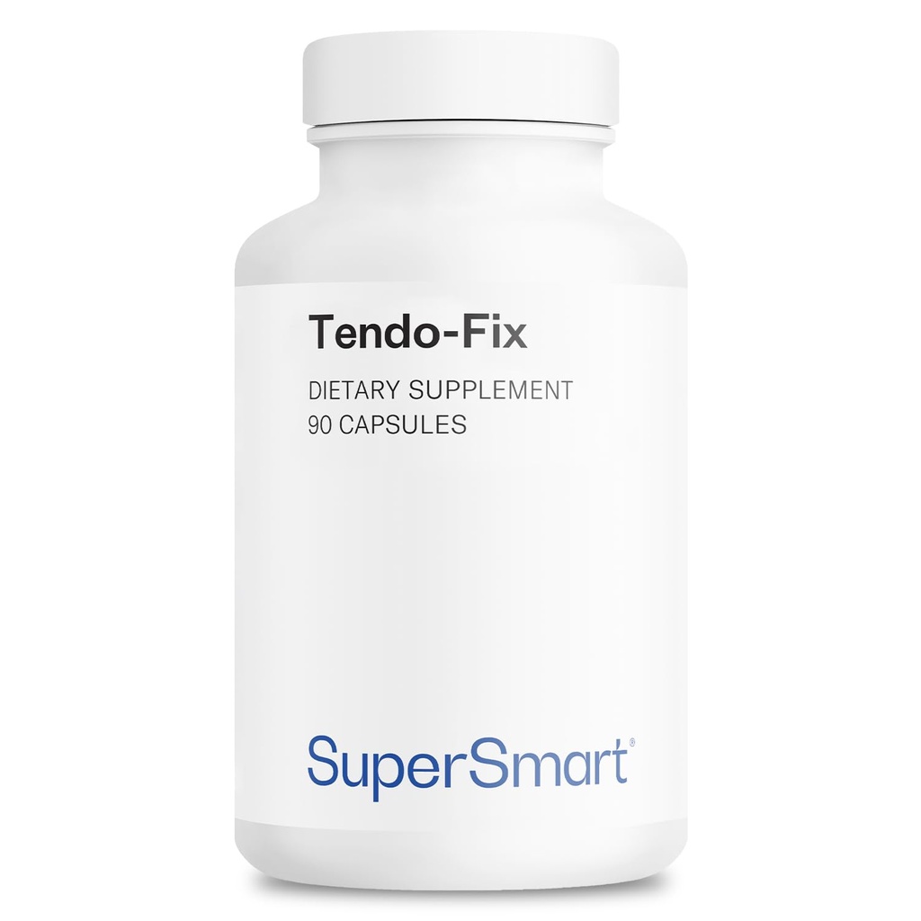 Supersmart - 일 당 Tendo-Fix 750 mg - 교원질을 가진 합동 Mobility를 증가합니다 | 비 GMO & 글루텐 자유로운 - 90 채식 캡슐