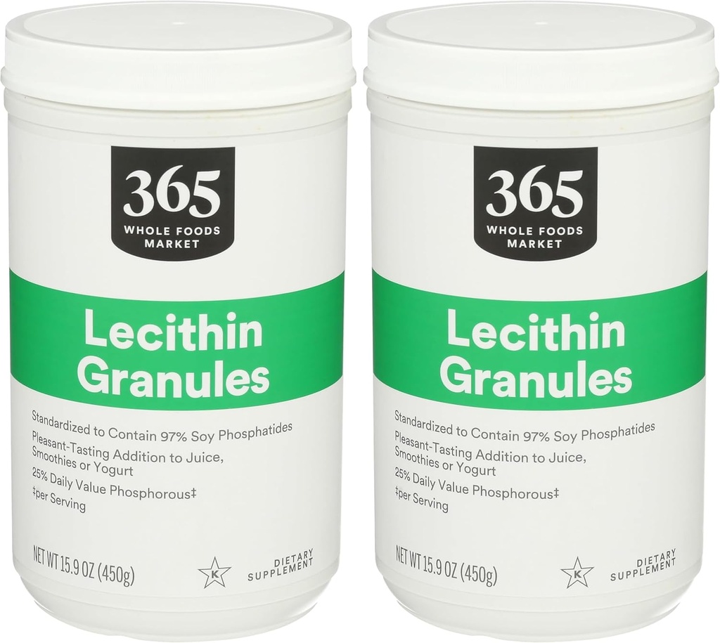 전체 식품 시장의 365, Lecithin 과립, 15.9 Ounce (팩 2)