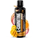 Nutrex Research Liquid Carnitine 3000 | 오렌지 망고 | 자극제 무료 | 31 서빙 16 Fl Oz