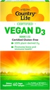 국가 생활 Vegan D3, 60 조사