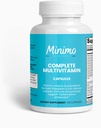 Multivitamin + 면역 부스트, 60 캡슐, 3rd 파티 테스트, 남성, 여성, 성인, 글루텐 무료, 비 GMO, 30 서빙을위한 매일 보충