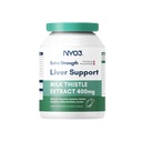 NYO3 28000mg 우유 이틀 70:1 Curcumin & Artichoke, 83% Silymarin, 60 일 공급, Liver Cleanse Detox & 수선, 산화 방지제 지원, 비 GMO를 위한 초본 보충교재를 가진 400mg를 추출하십시오