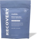 Rookie Wellness Recovery BCAA - 지 분지 체인 아미노산의 5g, 수 분 용으로 전해질 및 10 칼로리 (30 서빙, 코코넛 파인애플)