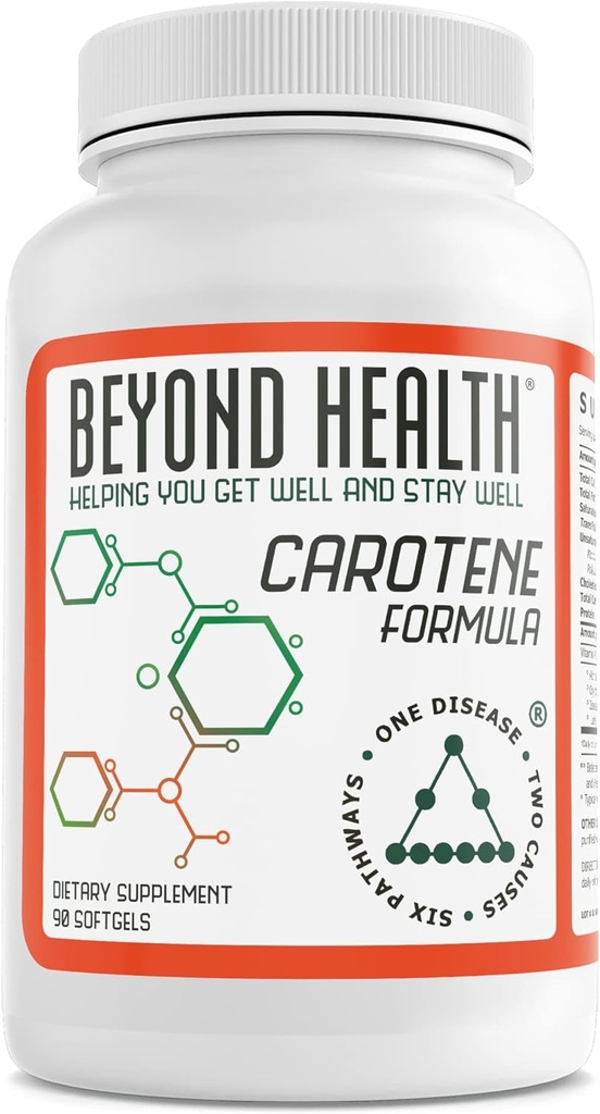 Beyond Health Carotene Formula 90 Softgels - Carotenoids와 주입