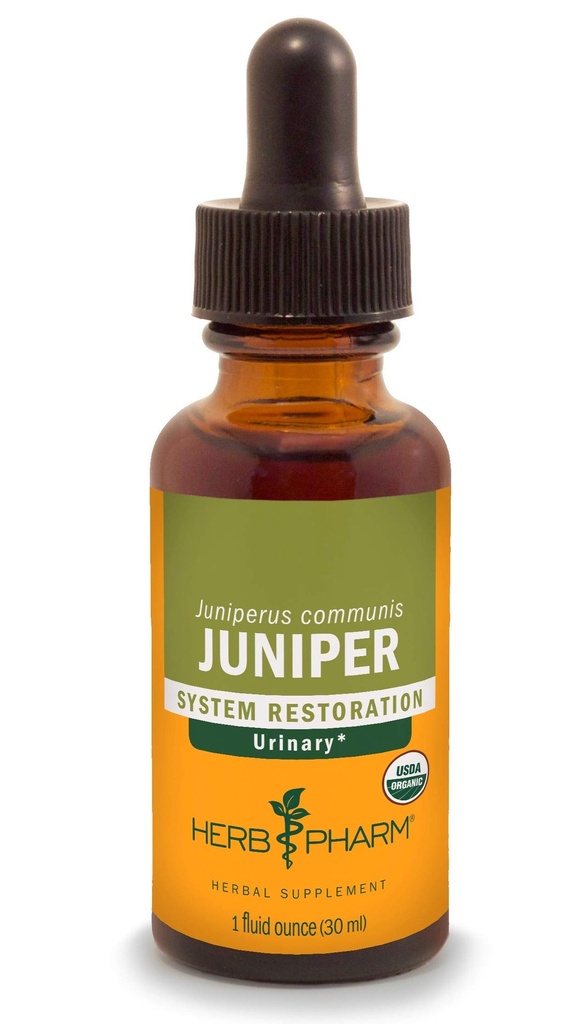 Urinary System Support Juniper 1 Fl Oz 용 허브 Pharm 인증 유기 액체 추출