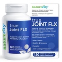 NatureCity True-Joint FLX 합동 보충교재 공식 (120의 캡슐) | TamaFlex, NEM Eggshell 막, Levagen+ PEA & CuberUp | 합동 안락, 융통성, 기동성, 기능 및 연골 건강 지원