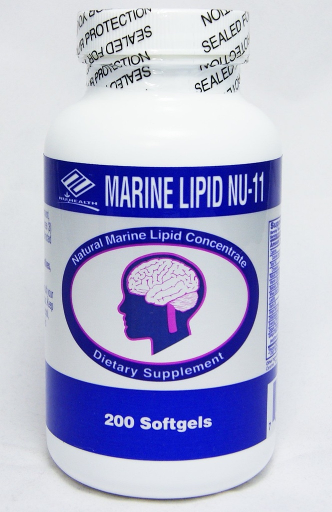 1개의 포함에 있는 바다 Lipid Nu-11: 물고기 기름, 안개 Lecithin, 밀 Germ 기름, Selenlum 효모, 마늘 기름, 포도 껍질 추출물, 비타민 E, Octacosand 분말, 저녁 Primros 기름, Orgenic Flaxseed 기름, Ginkgo Biloba 추출물.
