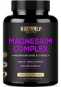 마그네슘 구연산염 & 산화물 500mg 복잡한 보충교재 - 높은 흡수 최대 힘 - 도움 지원 뼈 조밀도와 힘, 근육, 에너지 및 잠 - 120의 벌레잡이 캡슐