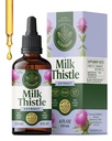 HERBAMAMA 우유 이틀 보충 Liver Detox – Liver Support Supplement – Silymarin 포함 – 비건, 비 GMO, 알코올 및 설탕 무료, 56 일 공급